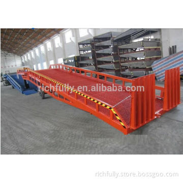 Ajustable Hydraulic Car Loading Ramp
